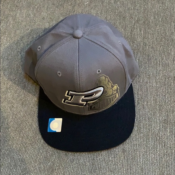 Captivating Headgear Purdue University Boilermakers Black Visor